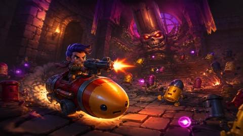 Enter the Gungeon original enter the gungeon diy game reference artwork 2