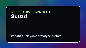 Squad original squad diy game reference artwork 3