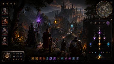Baldurs Gate 3 original baldurs gate 3 custom game reference artwork 3
