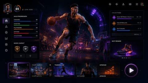 NBA 2K26 original nba 2k26 custom game reference artwork 3
