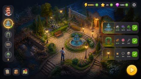 Gardenscapes original gardenscapes custom game reference artwork 3