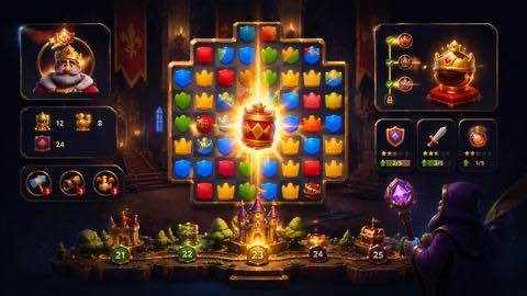 Royal Match original royal match custom game reference artwork 3
