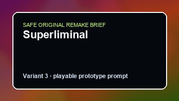 Superliminal original superliminal diy game reference artwork 3