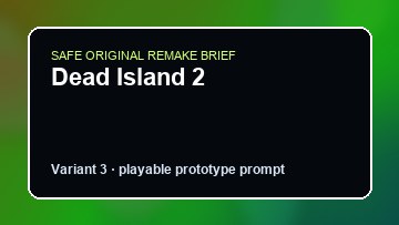 Dead Island 2 original dead island 2 custom game reference artwork 3