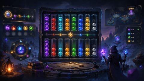 Magic Sort original magic sort custom game reference artwork 3