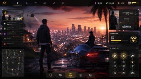 Grand Theft Auto V Enhanced original grand theft auto v enhanced custom game reference artwork 3