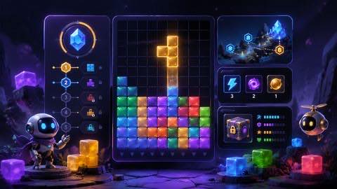 Block Blast original block blast custom game reference artwork 3