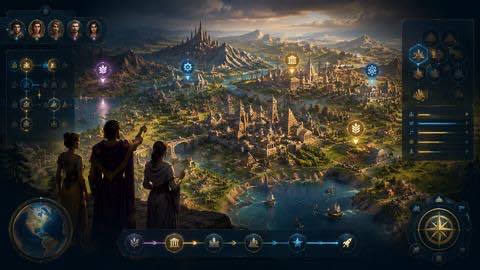 Sid Meier Civilization VII original sid meier civilization vii diy game reference artwork 3