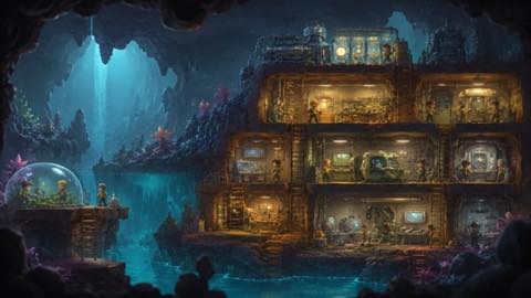 Oxygen Not Included original oxygen not included diy game reference artwork 3