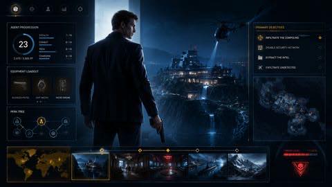 007 First Light original 007 first light game creator reference artwork 3