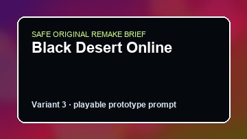Black Desert Online original black desert online custom game reference artwork 3