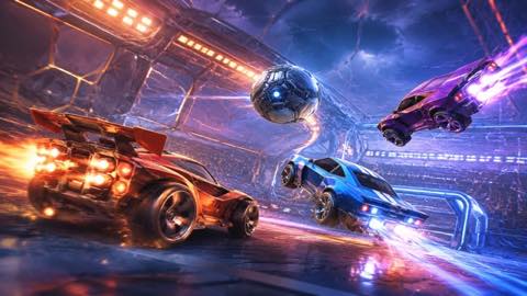 Rocket League original rocket league game creator reference artwork 3