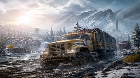 SnowRunner original snowrunner custom game reference artwork 3