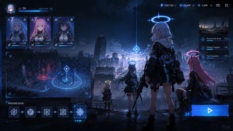 Blue Archive original blue archive custom game reference artwork 3