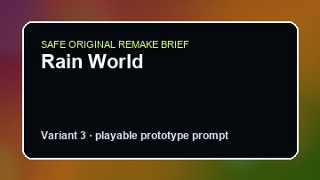 Rain World original rain world custom game reference artwork 3