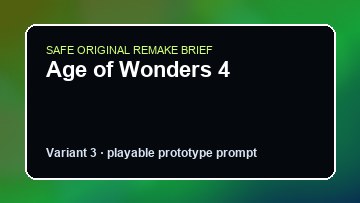 Age of Wonders 4 original age of wonders 4 diy game reference artwork 3