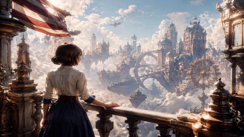 BioShock Infinite original bioshock infinite game creator reference artwork 3