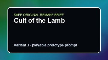 Cult of the Lamb original cult of the lamb diy game reference artwork 3