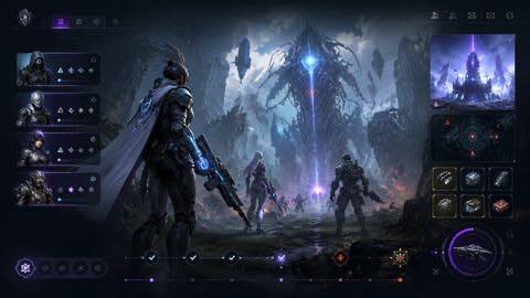 The First Descendant original the first descendant diy game reference artwork 3