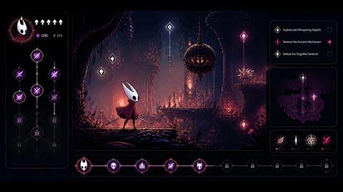 Hollow Knight Silksong original hollow knight silksong custom game reference artwork 3