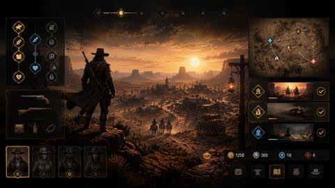 Far Far West original far far west custom game reference artwork 3