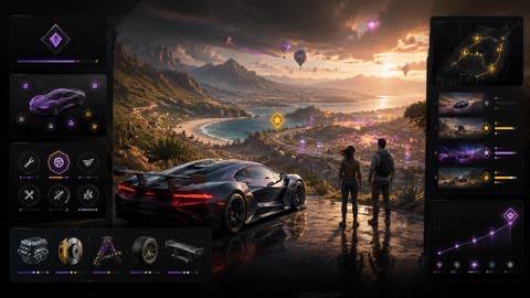 Forza Horizon 6 original forza horizon 6 diy game reference artwork 3
