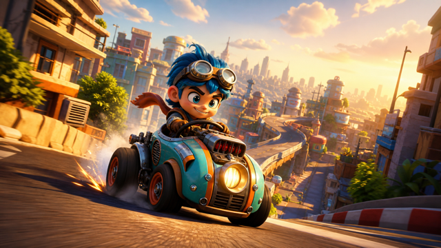 Tiny Terry Turbo Trip original game remake reference artwork 2
