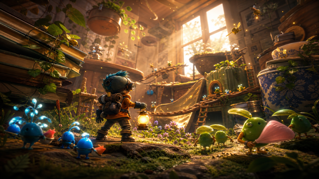 Tinykin original game remake reference artwork 1
