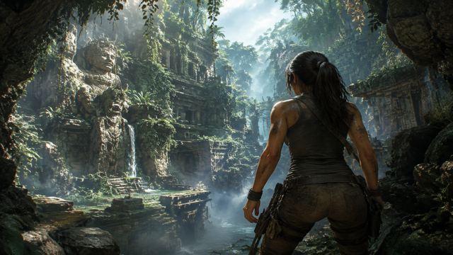 Tomb Raider original tomb raider diy game reference artwork 3