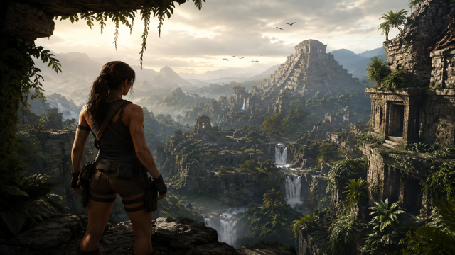 Tomb Raider Legend original tomb raider legend custom game reference artwork 1