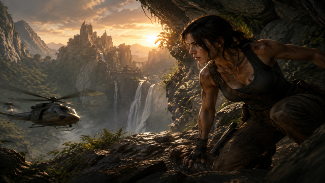 Tomb Raider Legend original tomb raider legend custom game reference artwork 2
