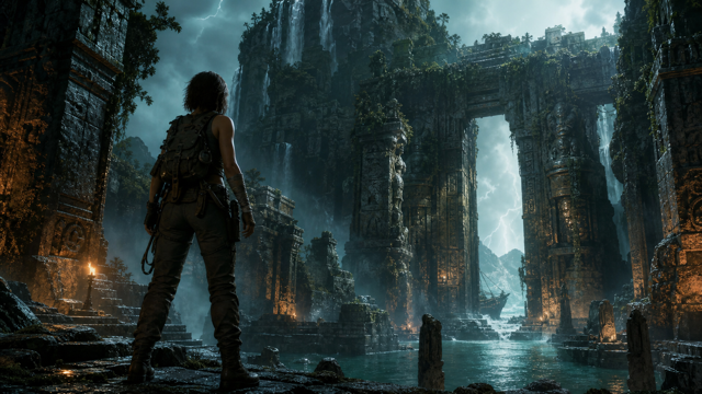 Tomb Raider Underworld original game remake reference artwork 1