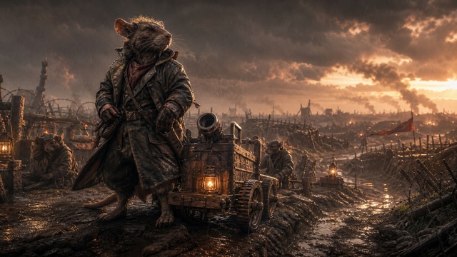 Tooth and Tail original game remake reference artwork 2