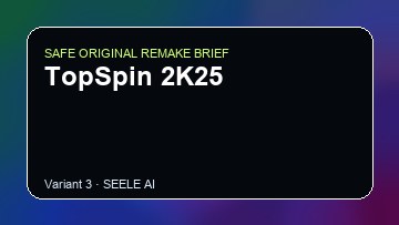 TopSpin 2K25 original game remake reference artwork 3