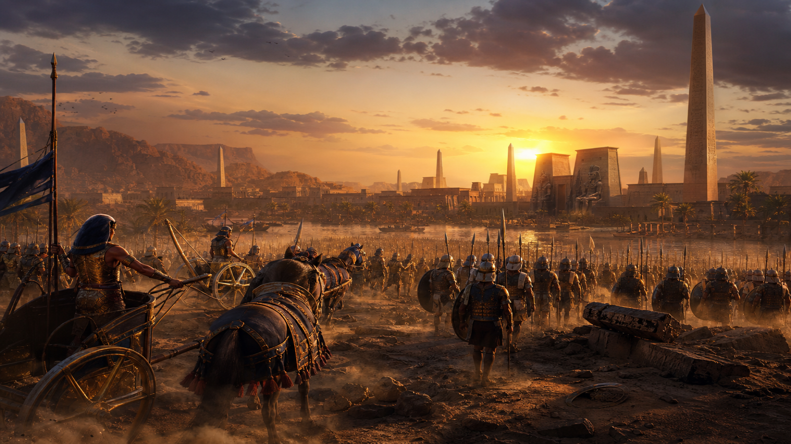 Total War Pharaoh original game remake reference artwork 3