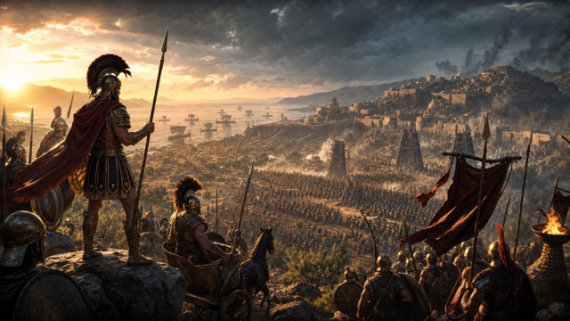 Total War Troy original game remake reference artwork 1