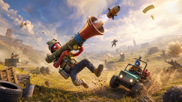 Totally Accurate Battlegrounds original game remake reference artwork 2