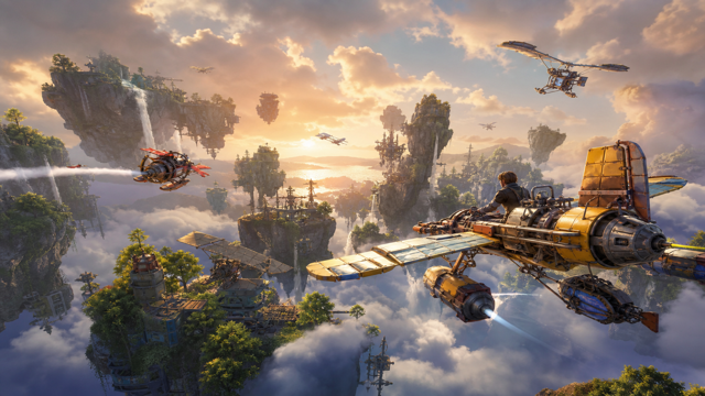 Trailmakers Airborne original game remake reference artwork 3