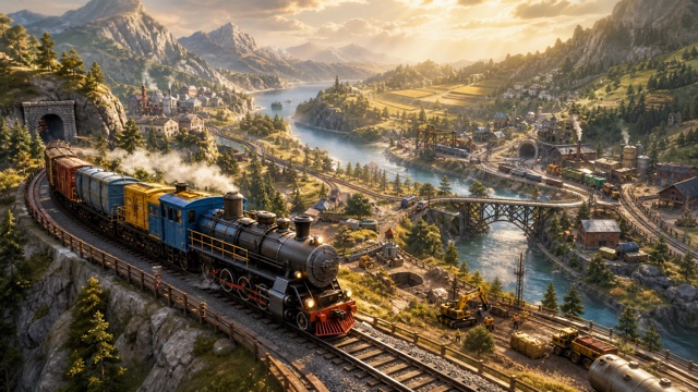 Train Valley 2 original train valley 2 custom game reference artwork 2