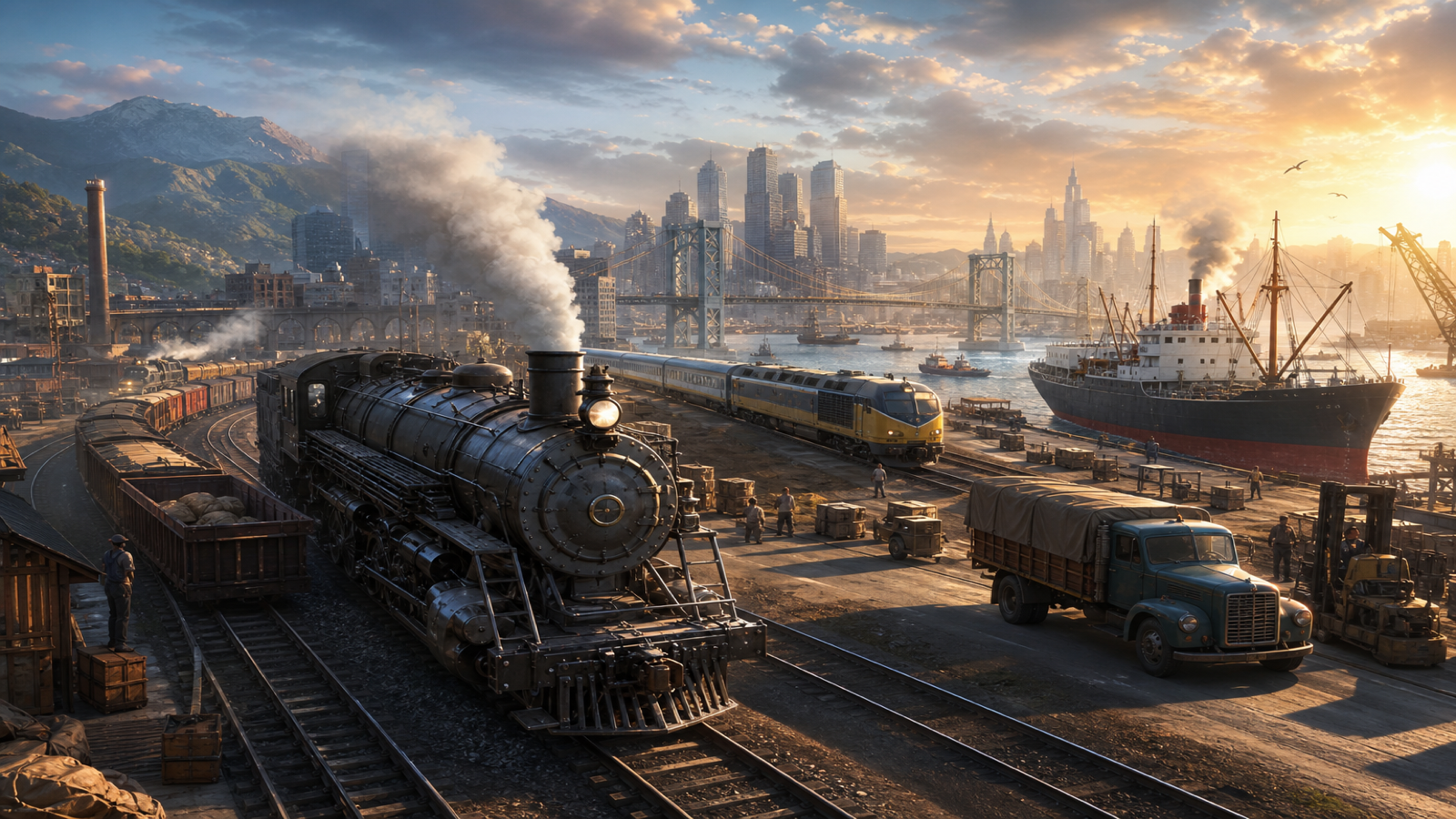 Transport Fever 2 Game Customer Remake preview