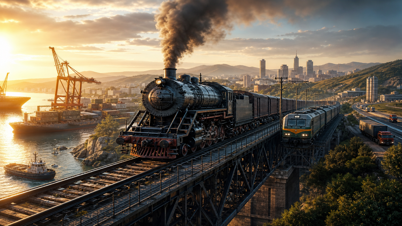Transport Fever 2 original game remake reference artwork 2
