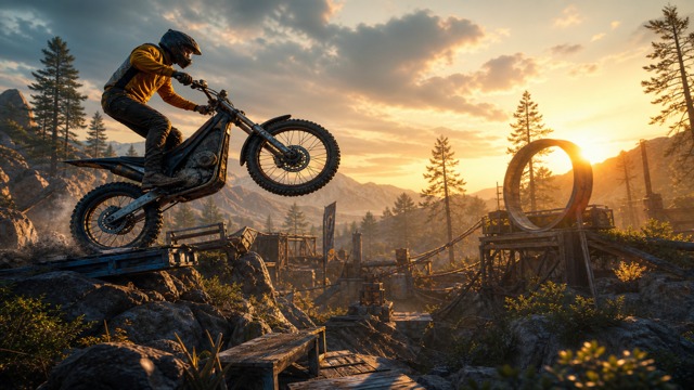 Trials Evolution original game remake reference artwork 3