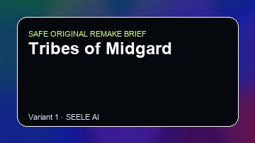Tribes of Midgard original game remake reference artwork 1