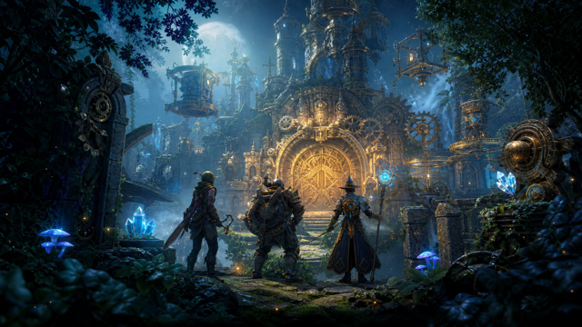 Trine 5 A Clockwork Conspiracy original game remake reference artwork 3