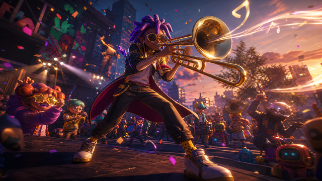 Trombone Champ Game Customer Remake preview