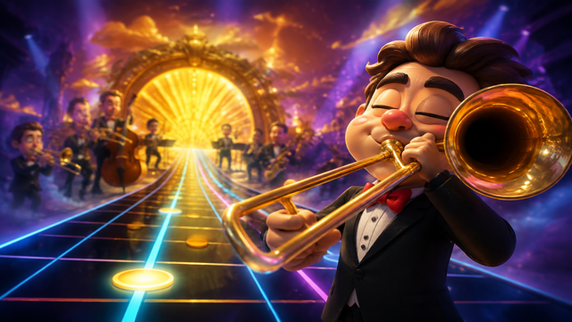 Trombone Champ original game remake reference artwork 2
