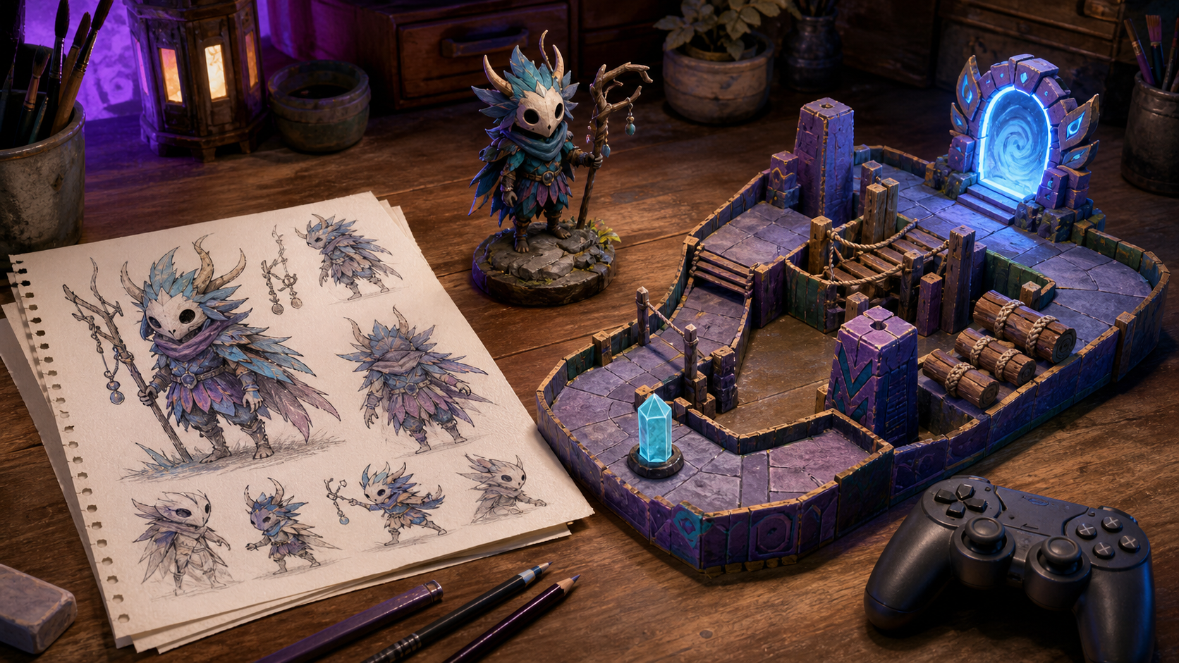 Can AI Turn Your Character Drawing Into a Playable Game?