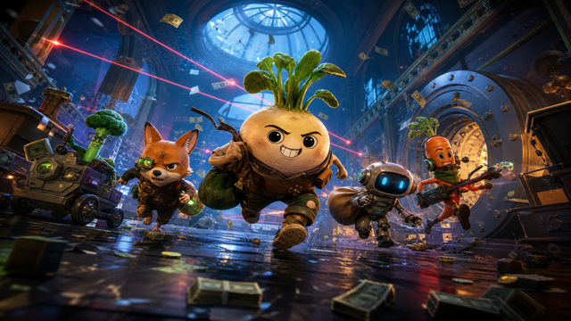 Turnip Boy Robs a Bank original game remake reference artwork 1