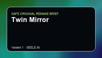 Twin Mirror Game Customer Remake preview