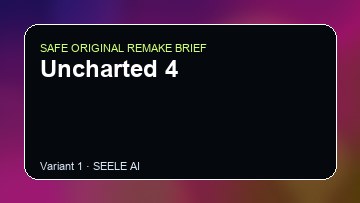Uncharted 4 Game Customer Remake preview